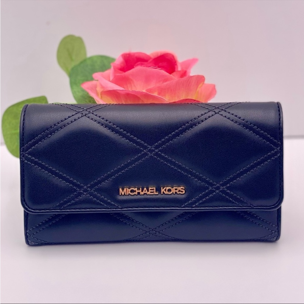 Michael Kors Trifold Wallet Black